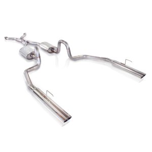 Ford Crown Victoria Performance Exhaust - Stainless Works - Cat Back + Dual Turbo S-Tube Mufflers - Polished - `03-`11 Ford Crown Victoria Performance Exhaust - Stainless Works - Cat Back + Dual Turbo S-Tube Mufflers - Polished - `03-`11